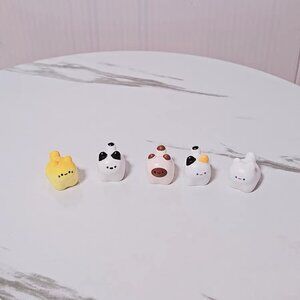Mini Cat Figurine Set (5 pcs)